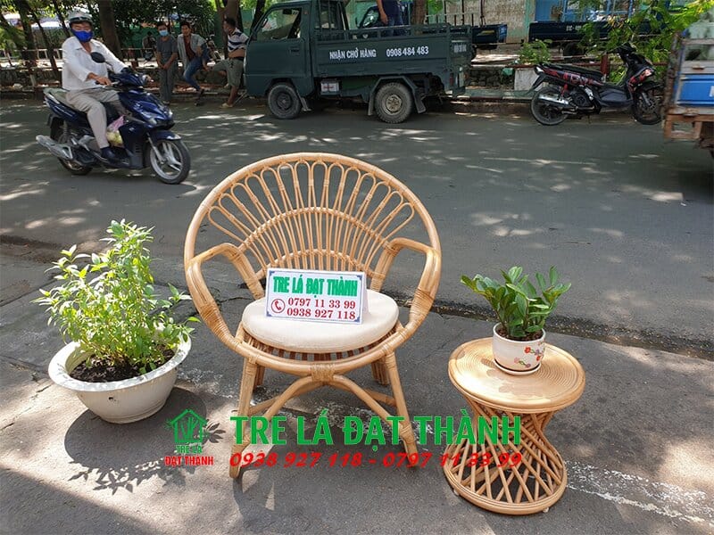 Ghế Mây Để Ban Công - GMBC002
